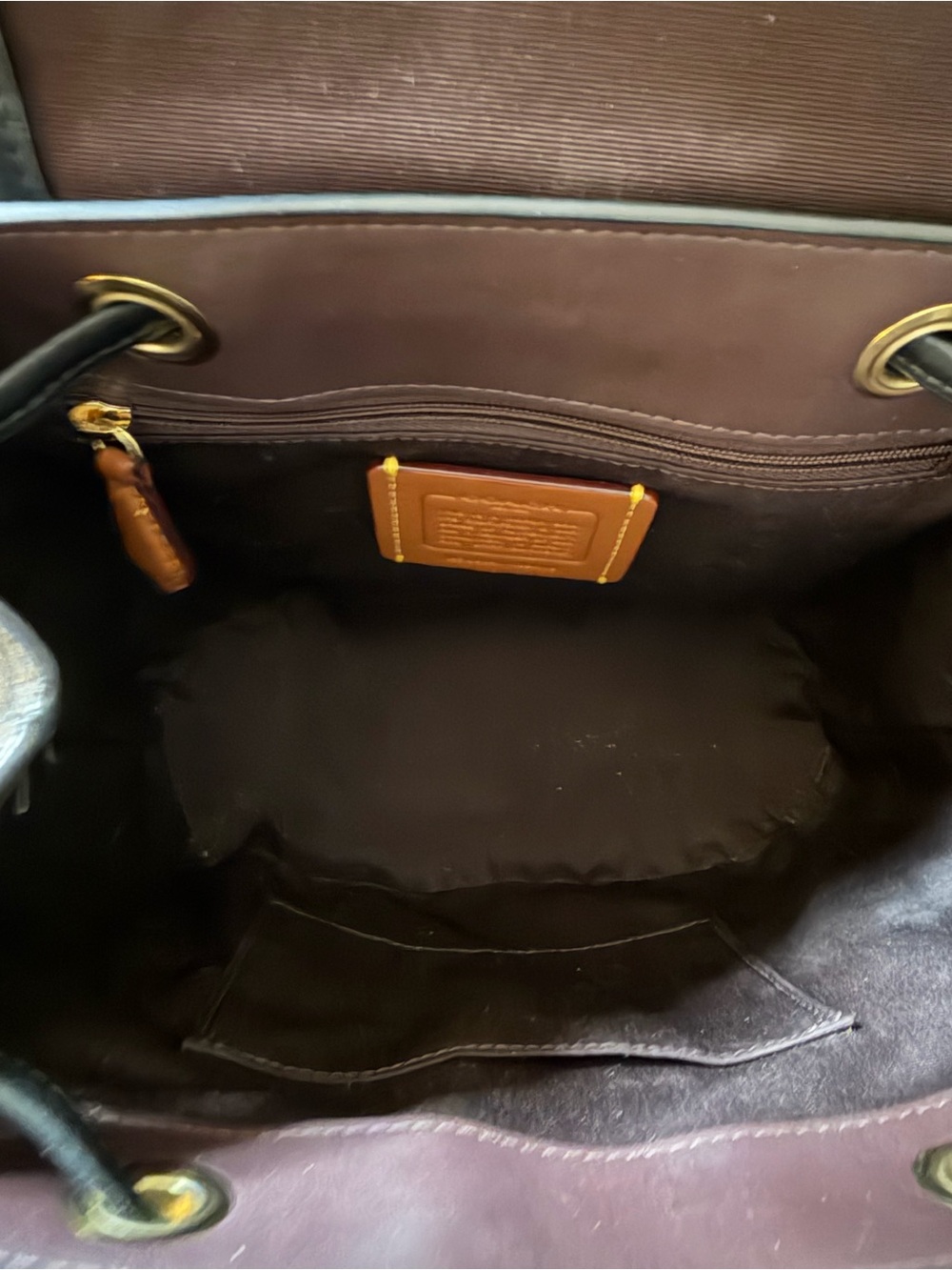 Coach Mini Hadley Backpack - Picture 9 of 14
